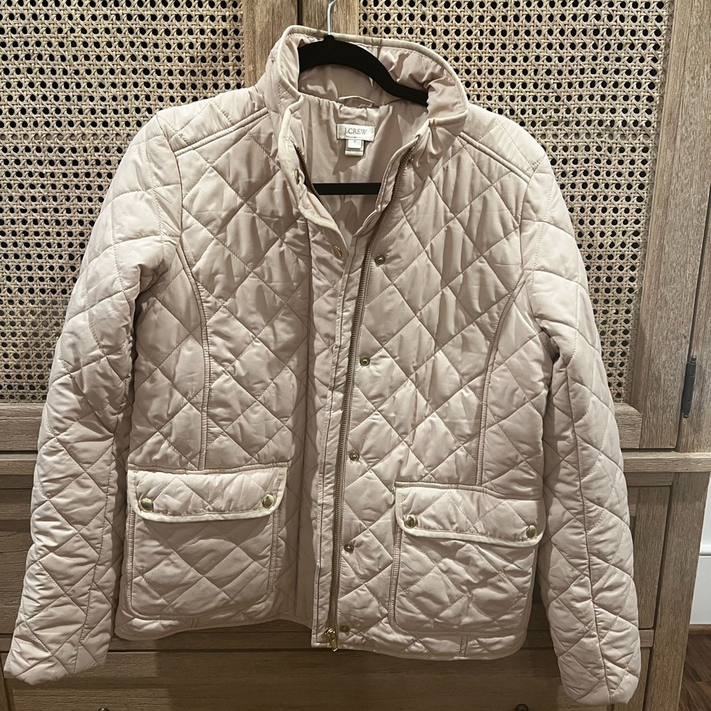 JCrew quilted jacket